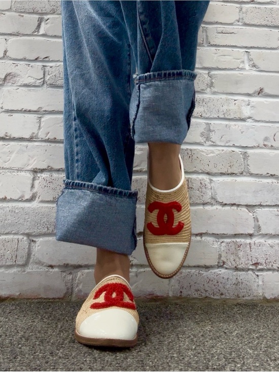 CHANEL Shoes - Chanel raffia Mule